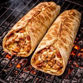 Paninis doubale XL على الفحمGrillé