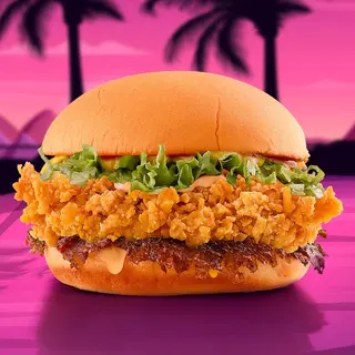 Crunchy Beef Burger