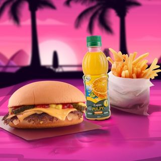 Menu Kids Smash Burger