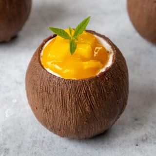 Trompe l'œil noix de coco