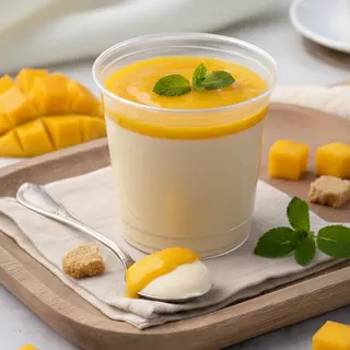 Panacotta Coulis Mangue