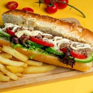 Sandwich viande haché