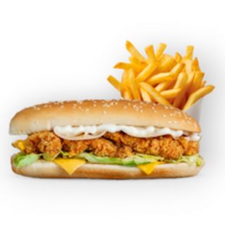 Sandwich poulet crispy
