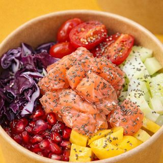 Poke Bowl Saumon Cru Mariné