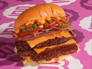 Smash smoky burger
