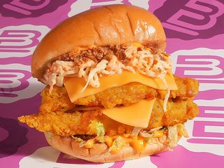 Chicken crispy burger
