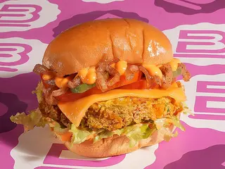 Smash Veggie Burger