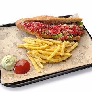 Bocadillo Mortadelle + Frites