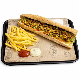 Bocadillo Poulet + Frites