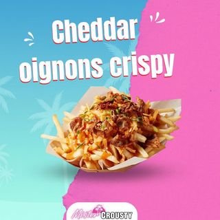 Cheddar Oignons Crispy