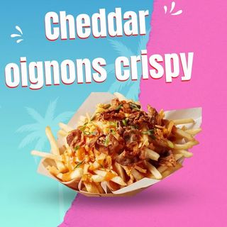 Cheddar Oignons Crispy