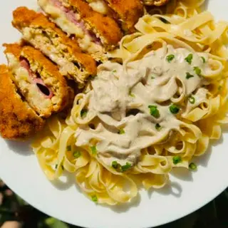 Pâtes cordon bleu