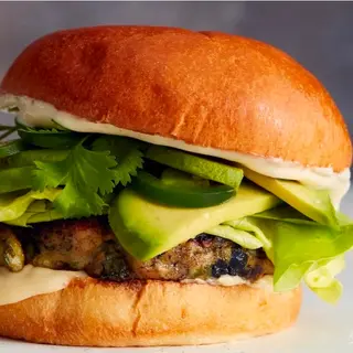 Vocado Chiken Burger