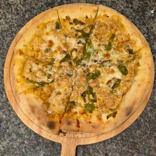 Pizza Poulet champignons