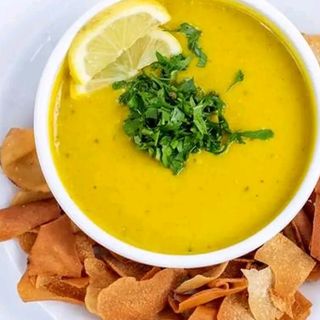 شوربة عدس احمر