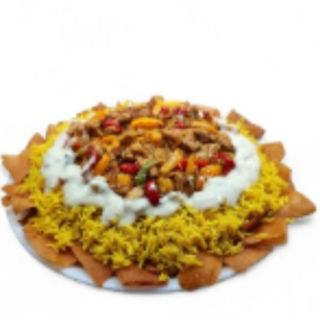 طبق كبسة شاورما