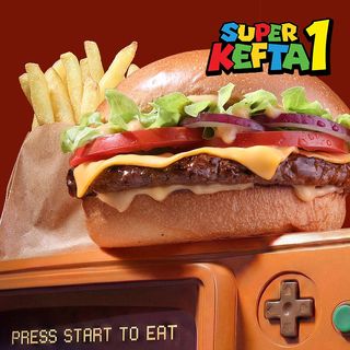 Burger kefta 1 + frite