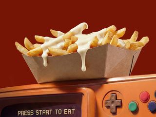 Frites Sauce Fromagère Maison