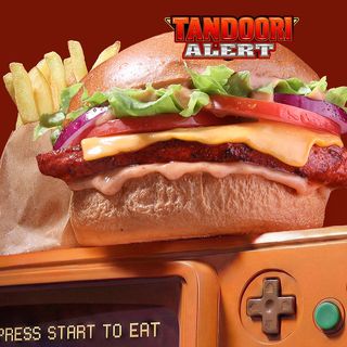 Tandoori Alert burger + frite