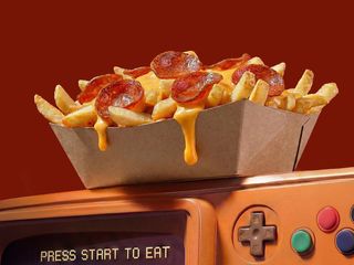 Frites Cheddar Pepperoni