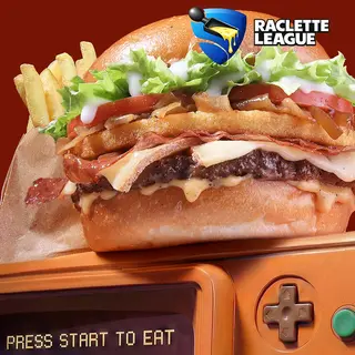 Burger Raclette kefta + Frite