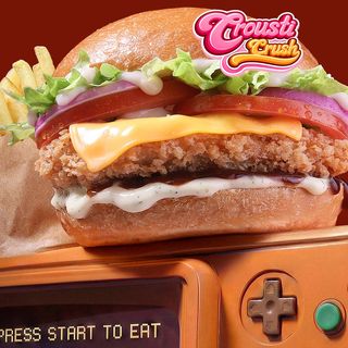 Crousti crush burger + Frite