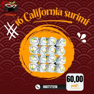 16 California Surimi
