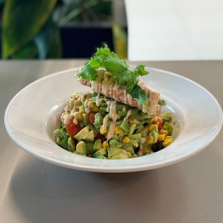 Salade avocado-thon.