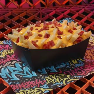 Frite cheddar bacon