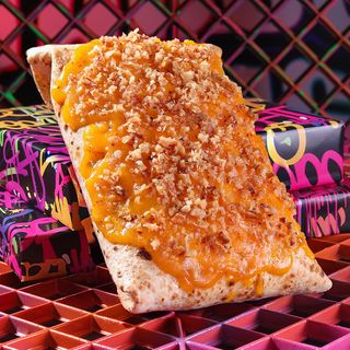 Tacos gratinos cheddar crispy