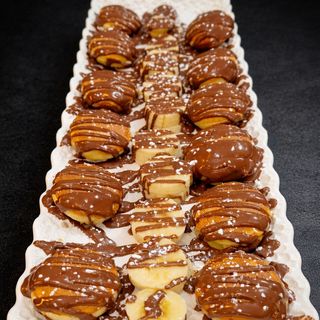 Mini pancakes Nutella banane