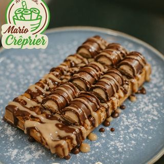 Gaufre kinder bueno Nutella crème kinder bueno