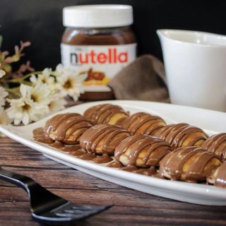 Mini pancakes Nutella