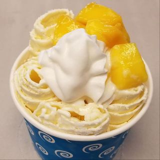 Ice crème rolls mangue