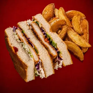 Foccacia shnitzel