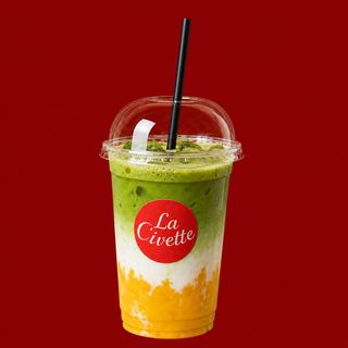 Mango Matcha Latte