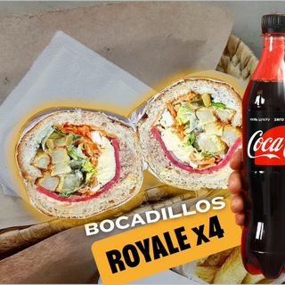4 BOCADILLOS ROYALES 1L BOISSON