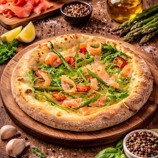 Pizza Smokin' Salmon
