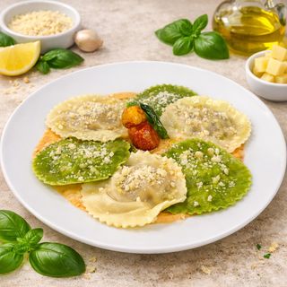 Combo Raviolis Ricota Epinard + Tangia