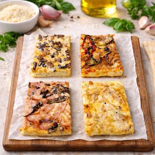 Box 4 Parts de pizza