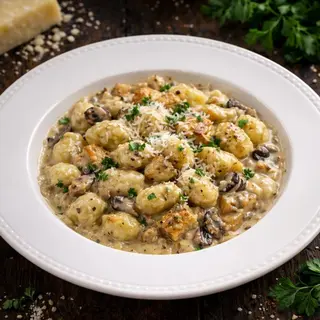 Gnocchi Poulet Champignon
