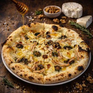 Pizza Honey Goat