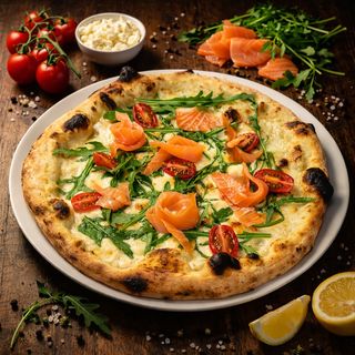 Pizza Smokin' Salmon