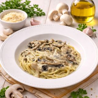 Spaghetti Poulet Champignon