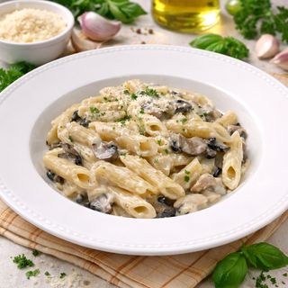 Penne Poulet Champignon