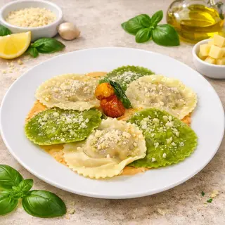 Combo Raviolis Ricotta Epinard + Tangia