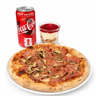 Combo Pizza au Choix + Dessert au Choix + Boisson au Choix