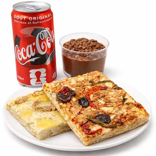 Combo Pizza Pan au Choix + Dessert au Choix + Boisson