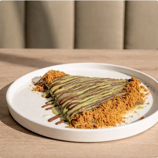 Crêpe Pistache Kunafa