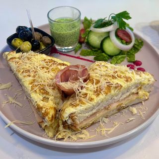 Croque fromage